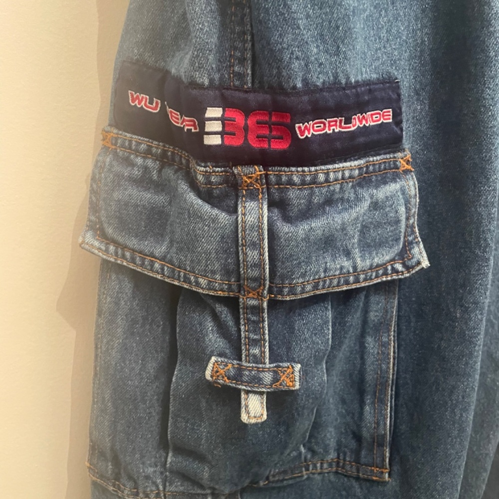Wu Wear Jeans, Vintage Hip Hop Baggy 90s Hip-Hop Wu-T… - Gem